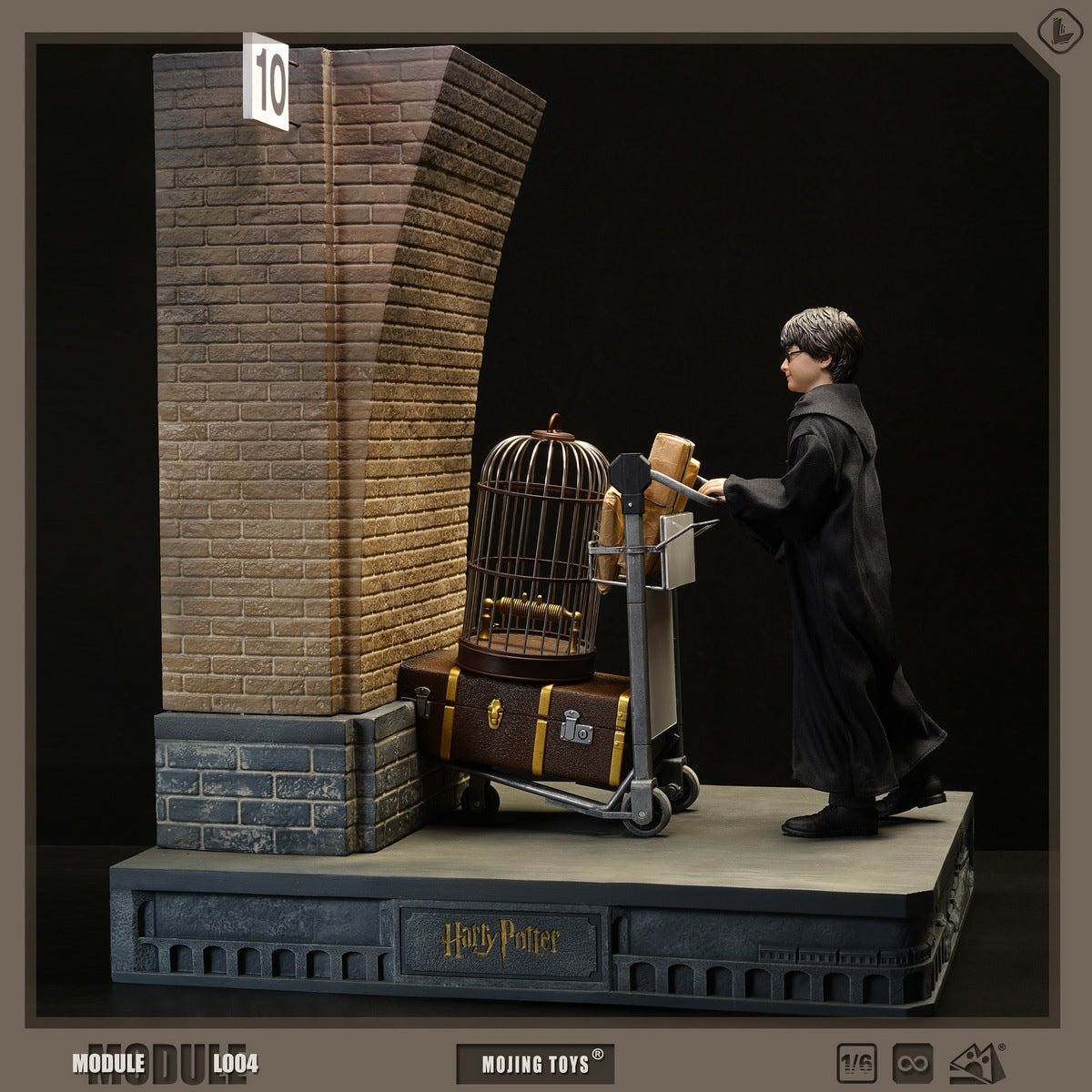 PRE ORDER – 1/6 MOJINGTOYS MODULE SERIES HARRY POTTER PLATFORM NINE AND THREE-QUARTERS L004C