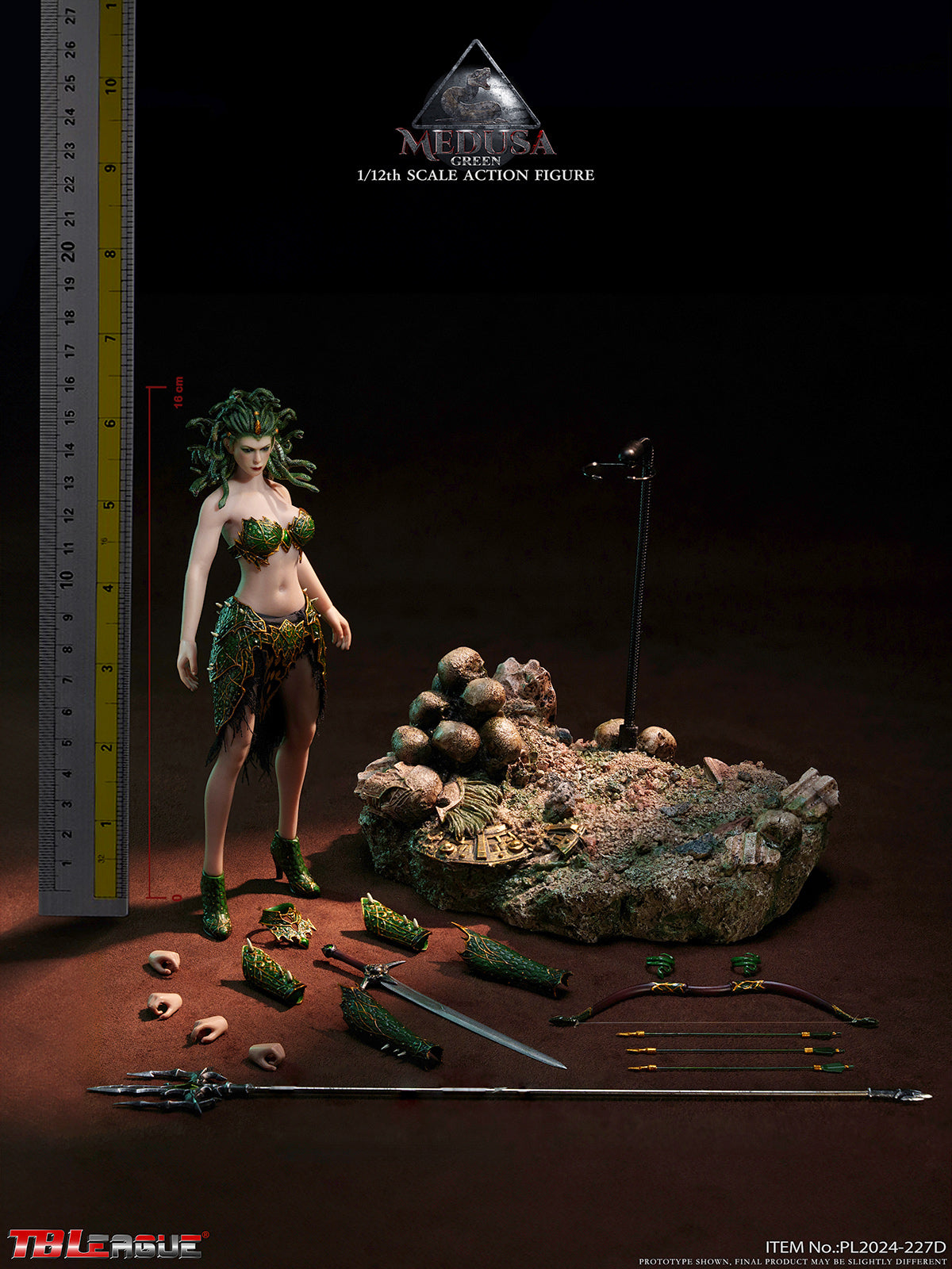 PRE ORDER – 1/12 MEDUSA REGULAR FEET VER - GREEN