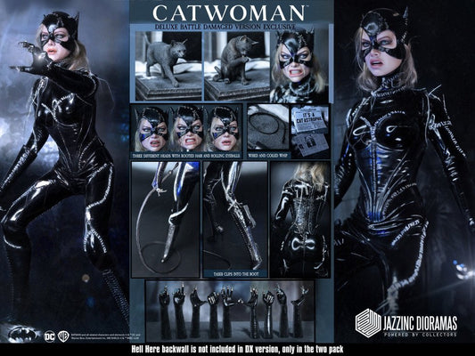 PRE ORDER – 1/6 JAZZINC DIORAMAS BATMAN RETURNS - CATWOMAN (DELUXE BATTLE DAMAGED EVERSION)