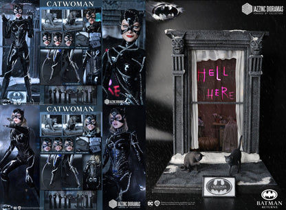 PRE ORDER – 1/6 JAZZINC DIORAMAS BATMAN RETURNS - CATWOMAN (DELUXE TWO PACK WHICH FEATURES, AND AN EXCLUSIVE DIORAMA)