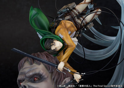 PRE ORDER – SCALE FIGURE LEVI VS BEAST TITAN VER.