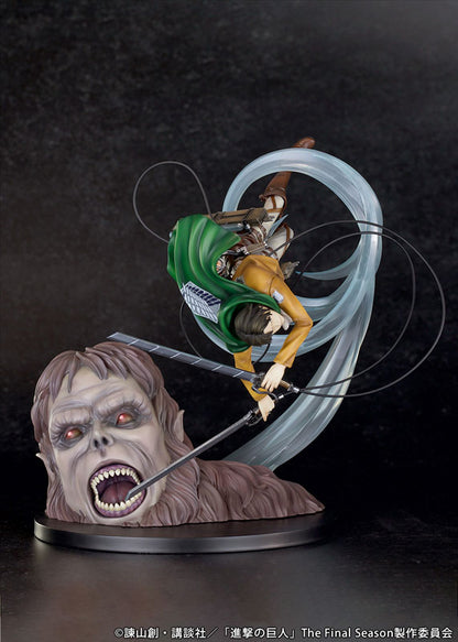 PRE ORDER – SCALE FIGURE LEVI VS BEAST TITAN VER.