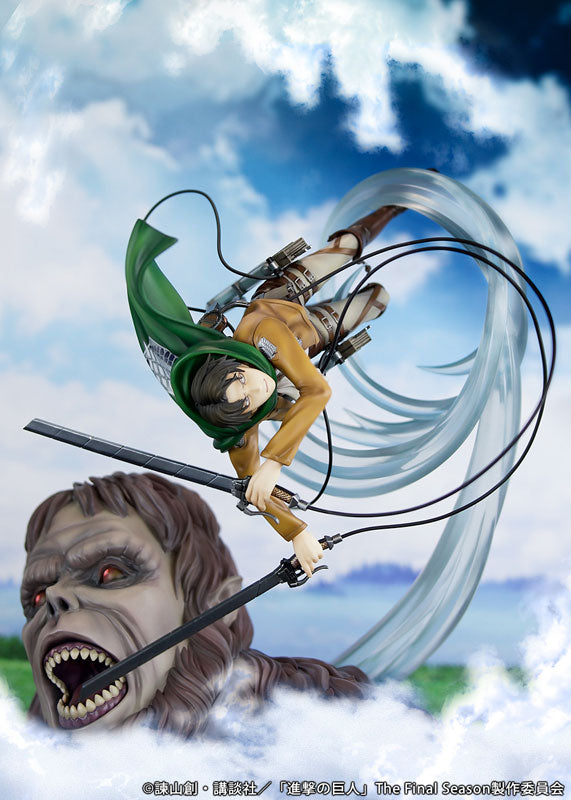 PRE ORDER – SCALE FIGURE LEVI VS BEAST TITAN VER.