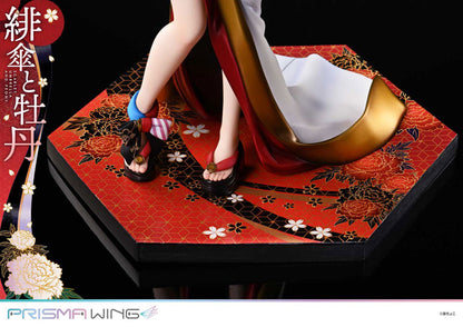 PRE ORDER – 1/7 PRISMA WING FUZICHOCO ORIGINAL ILLUSTRATION SCARLET UMBRELLA AND PEONY