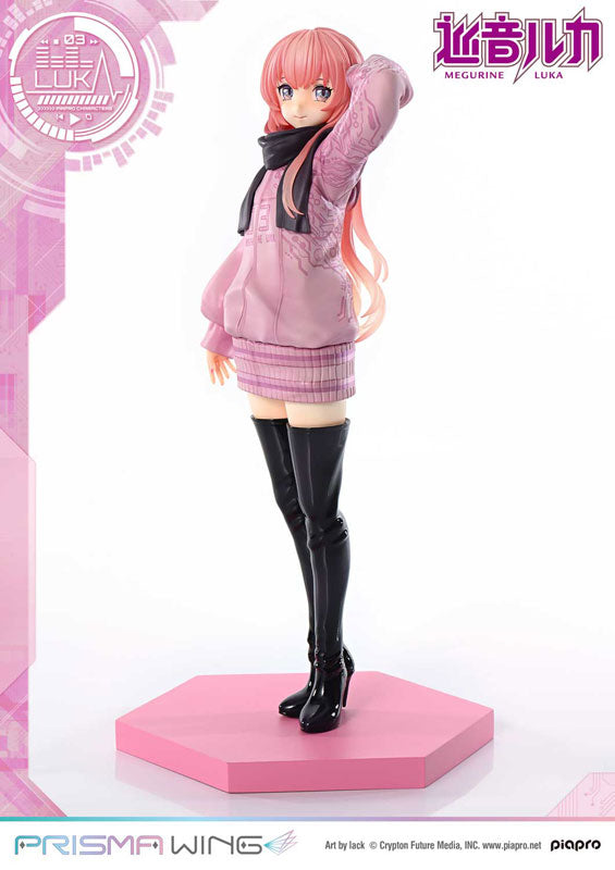 PRE ORDER – 1/7 PRISMA WING PIAPRO CHARACTERS MEGURINE LUKA - ART BY LACK - PRE-PAINTED FIGURE