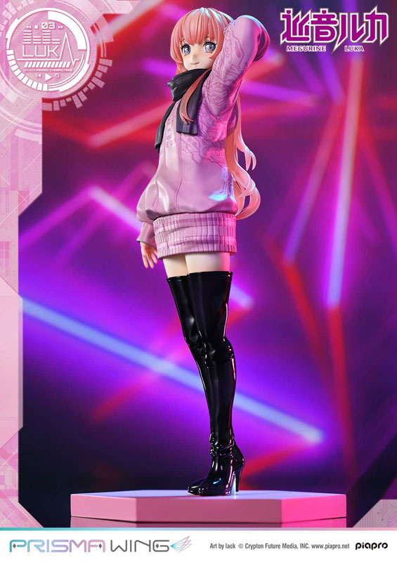 PRE ORDER – 1/7 PRISMA WING PIAPRO CHARACTERS MEGURINE LUKA - ART BY LACK - PRE-PAINTED FIGURE