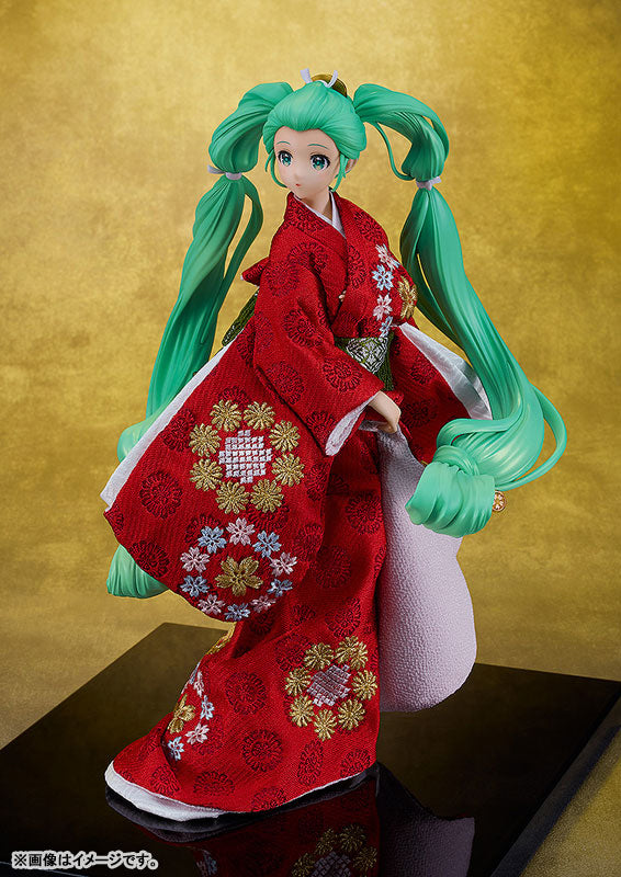 PRE ORDER – 1/7 HATSUNE MIKU : BEAUTY LOOKING BACK MIKU VER. - KYUGETSU COLLABORATION JAPANESE DOLL