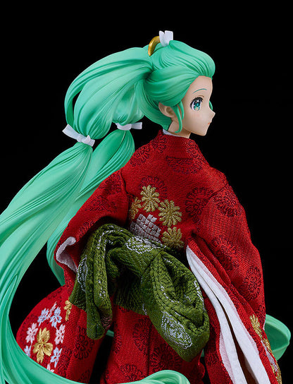 PRE ORDER – 1/7 HATSUNE MIKU : BEAUTY LOOKING BACK MIKU VER. - KYUGETSU COLLABORATION JAPANESE DOLL