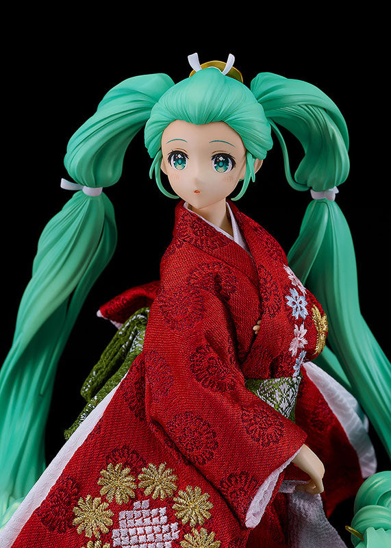 PRE ORDER – 1/7 HATSUNE MIKU : BEAUTY LOOKING BACK MIKU VER. - KYUGETSU COLLABORATION JAPANESE DOLL