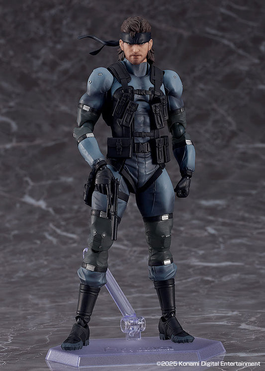 PRE ORDER – FIGMA METAL GEAR SOLID 2 SONS OF LIBERTY - SOLID SNAKE: MGS2 VER. UPDATED EDITION