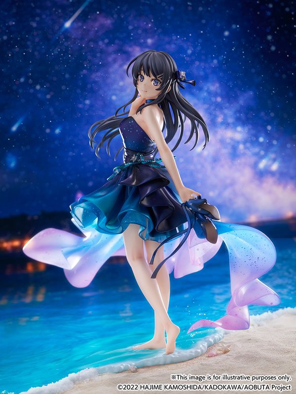 PRE ORDER – 1/7 RASCAL DOES NOT DREAM OF BUNNY GIRL SENPAI - MAI SAKURAJIMA - STARRY NIGHT SKY VER.