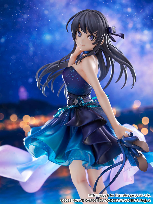 PRE ORDER – 1/7 RASCAL DOES NOT DREAM OF BUNNY GIRL SENPAI - MAI SAKURAJIMA - STARRY NIGHT SKY VER.