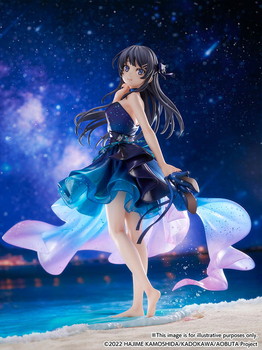 PRE ORDER – 1/7 RASCAL DOES NOT DREAM OF BUNNY GIRL SENPAI - MAI SAKURAJIMA - STARRY NIGHT SKY VER.