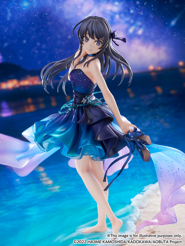 PRE ORDER – 1/7 RASCAL DOES NOT DREAM OF BUNNY GIRL SENPAI - MAI SAKURAJIMA - STARRY NIGHT SKY VER.