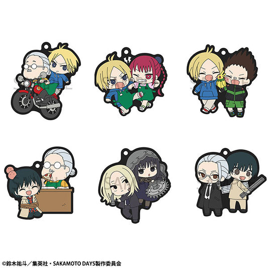 PRE ORDER – RUBBER MASCOT BUDDYCOLLE SAKAMOTO DAYS ( SET OF 6 )