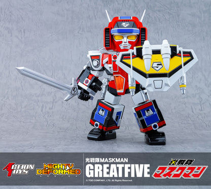 PRE ORDER – SUPER SENTAI MIGHTY DEFORMED GREAT FIVE