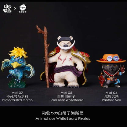 PRE ORDER – ANIMAL COS WHITEBEARD PIRATES - ONE PIECE - SET