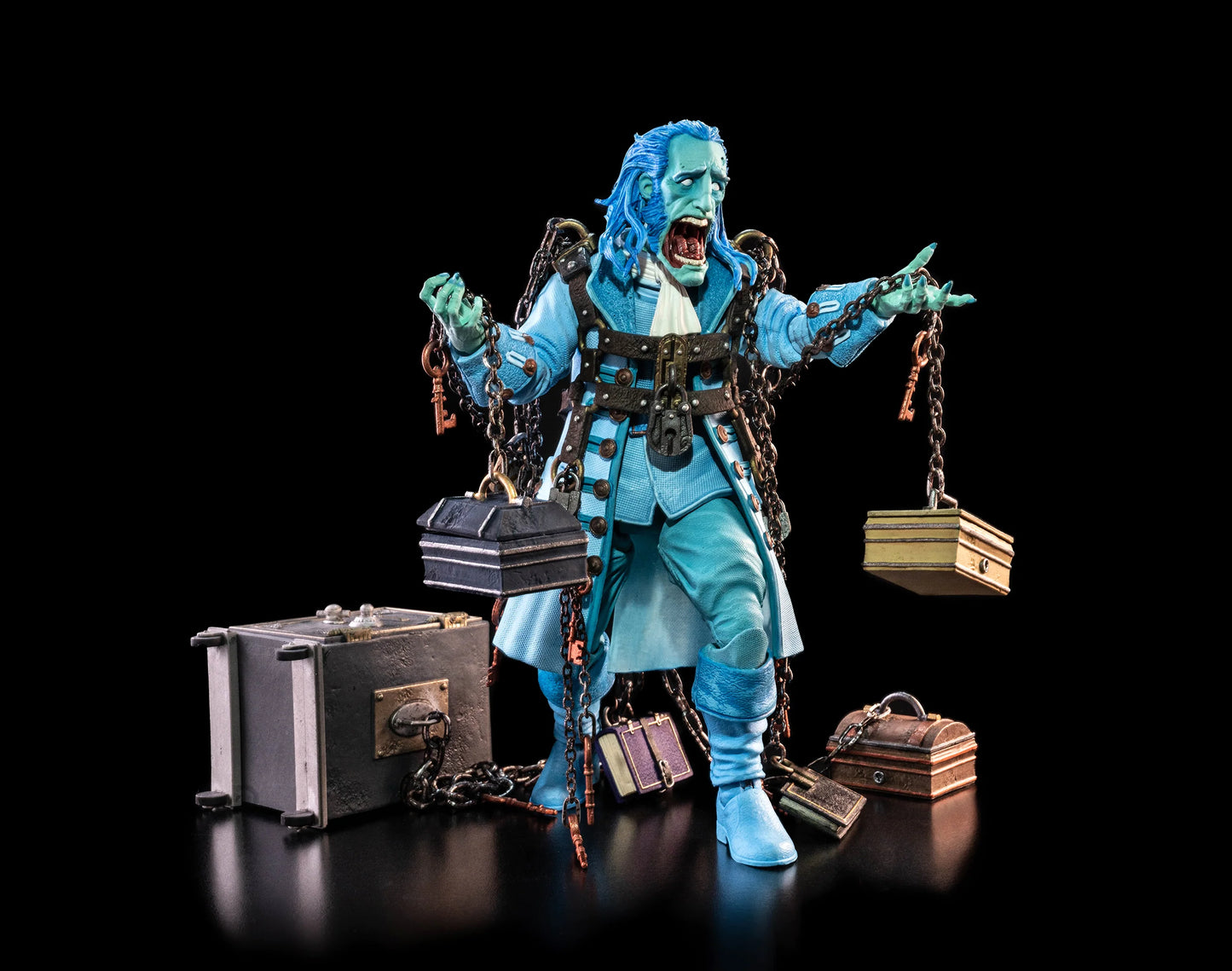 PRE ORDER – 2025 USA RESTOCK - FIGURA OBSCURA: THE GHOST OF JACOB MARLEY, HAUNTED BLUE