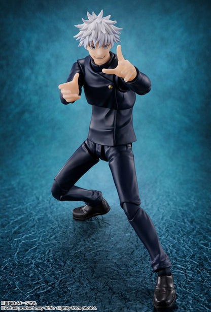 BACK ORDER – S.H.FIGUARTS SATORU GOJO -JUJUTSU TECHNICAL HIGH SCHOOL-