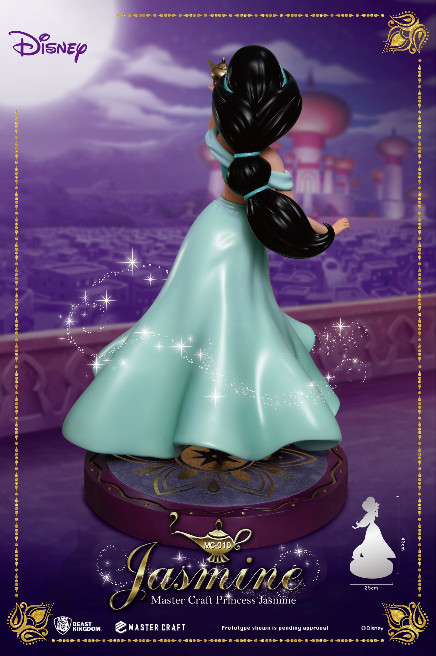 PRE ORDER – MC-010 DISNEY MASTER CRAFT - PRINCESS JASMINE