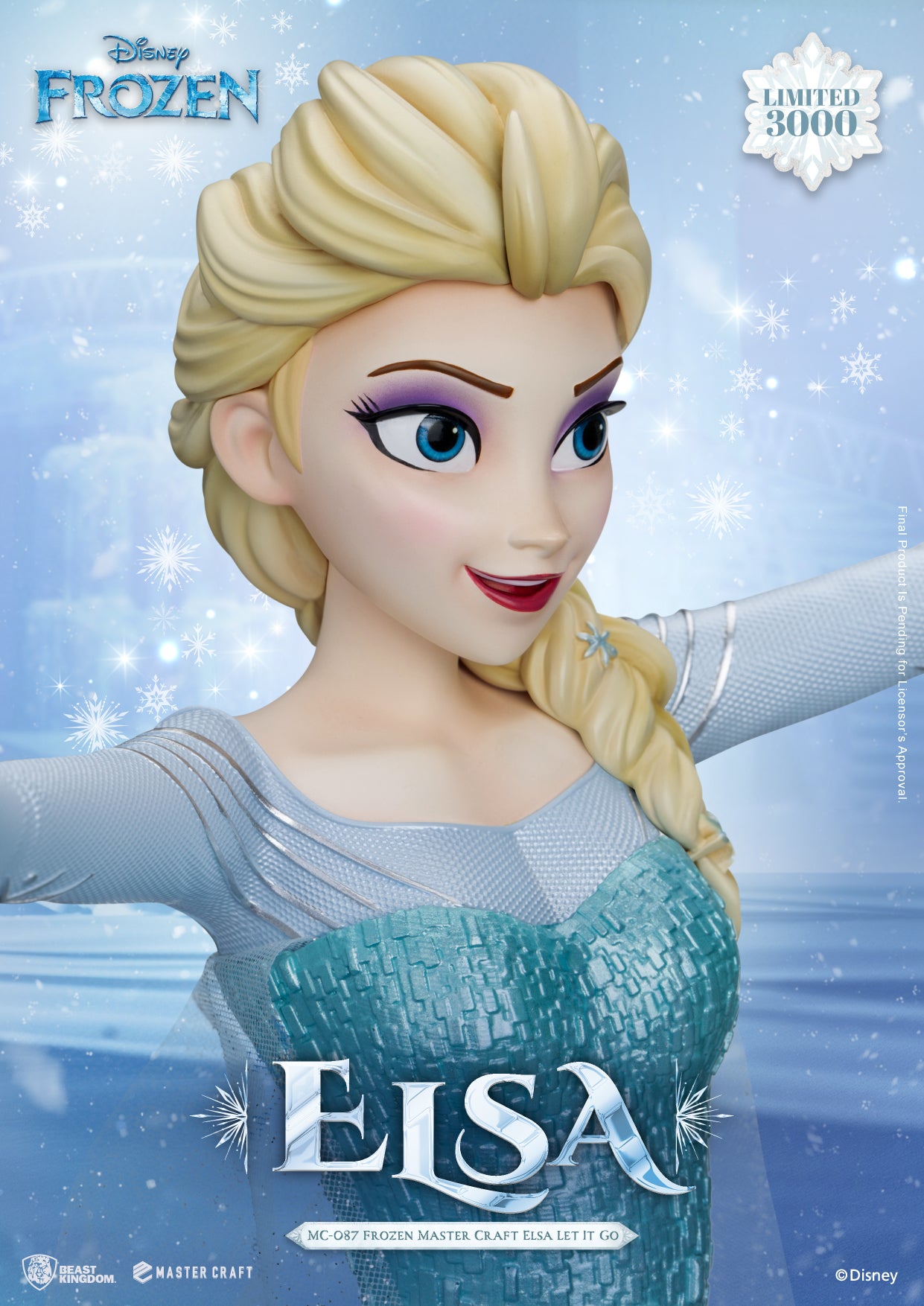 PRE ORDER – MC-087 FROZEN MASTER CRAFT ELSA LET IT GO