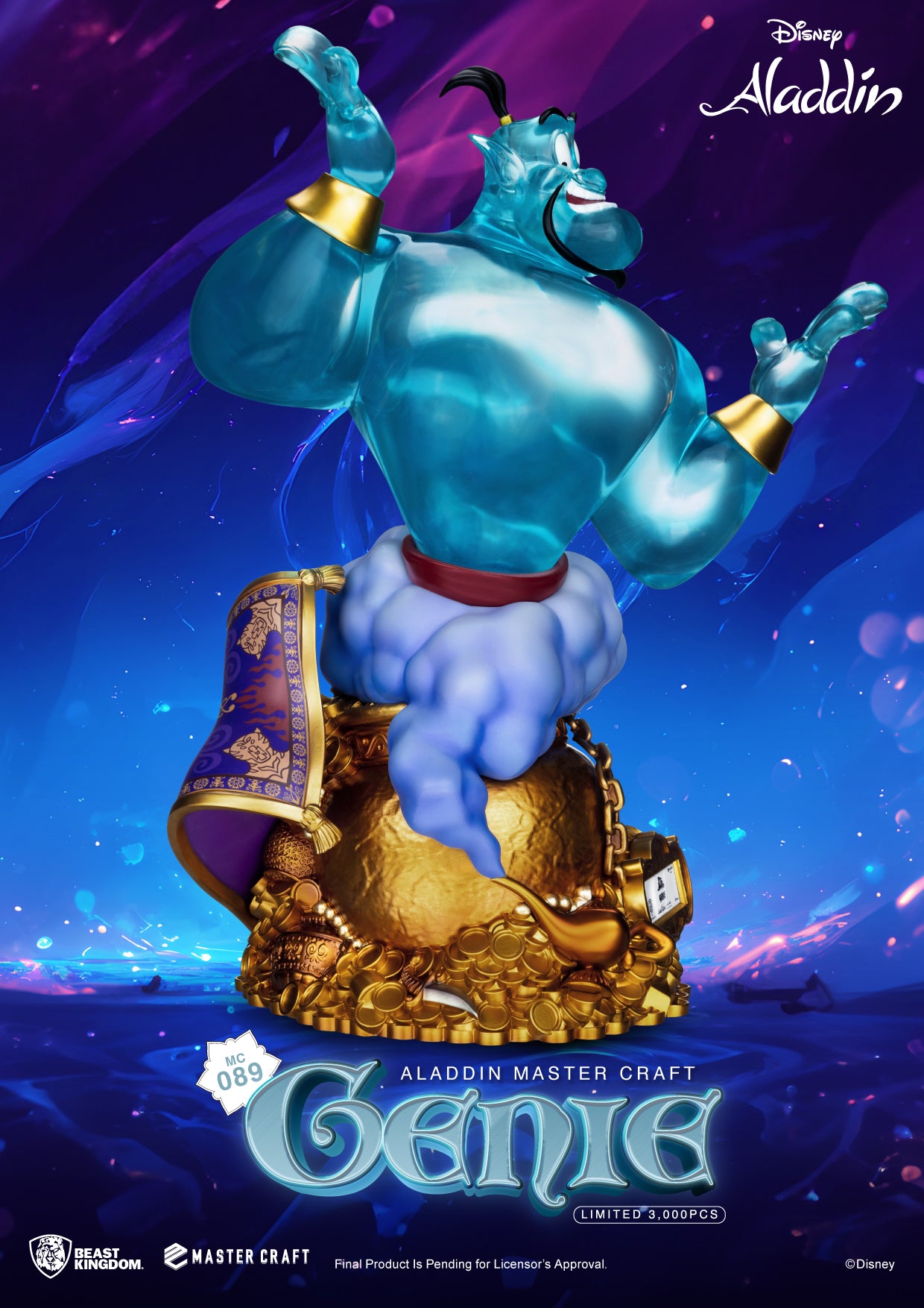 PRE ORDER – MC-089 ALADDIN MASTER CRAFT - GENIE