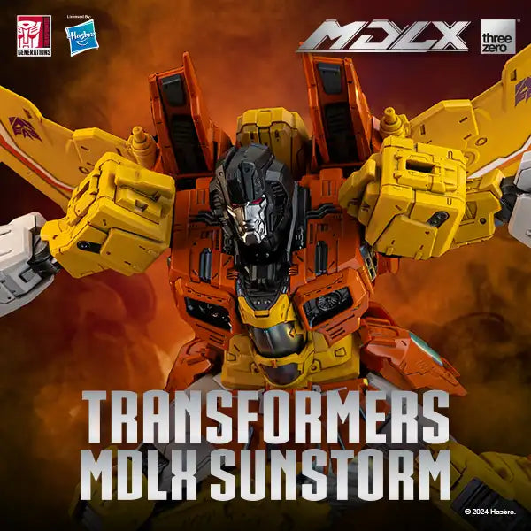 PRE ORDER – TRANSFORMERS MDLX SUNSTORM (EVENT EXCLUSIVE)