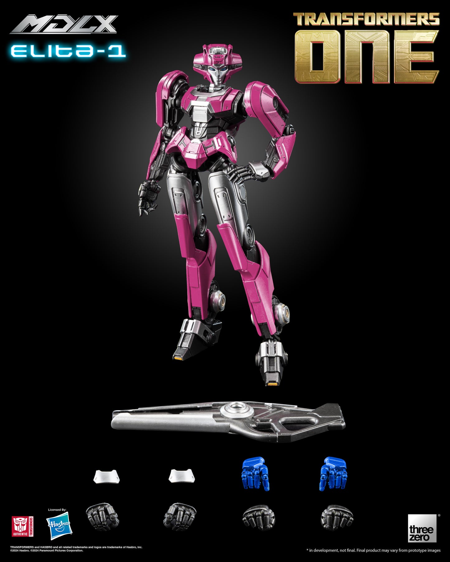 PRE ORDER – THREEZERO 3Z0850 TRANSFORMERS ONE - MDLX ELITA-1