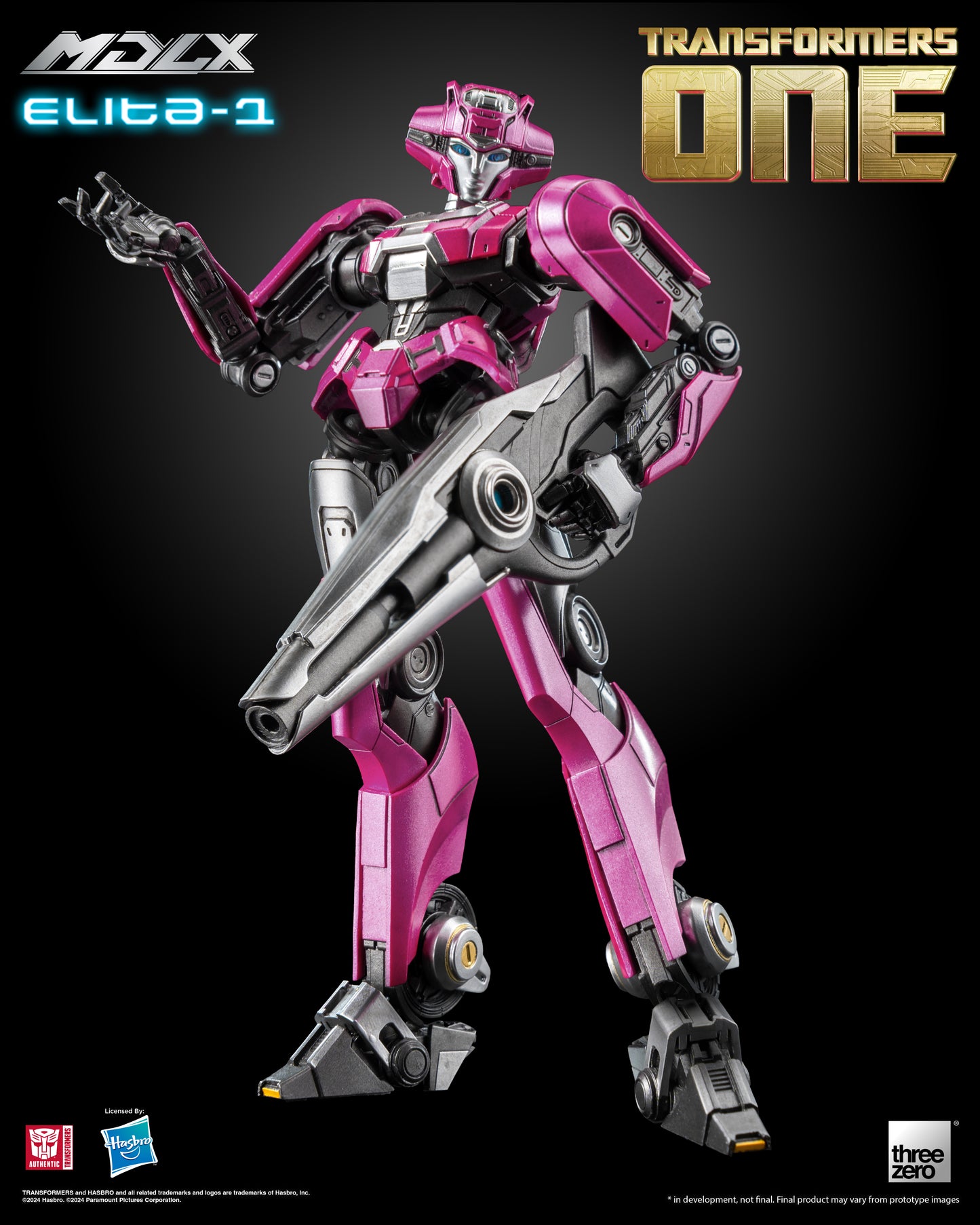 PRE ORDER – THREEZERO 3Z0850 TRANSFORMERS ONE - MDLX ELITA-1