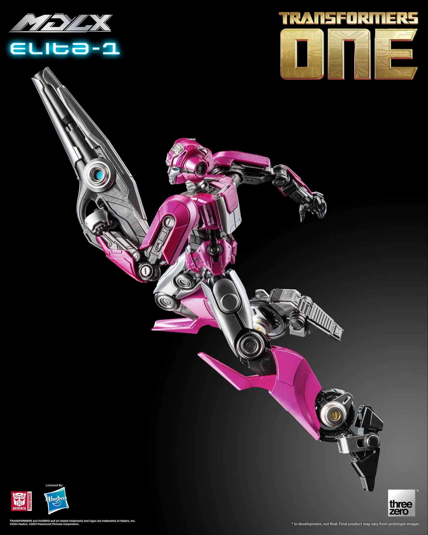 PRE ORDER – THREEZERO 3Z0850 TRANSFORMERS ONE - MDLX ELITA-1