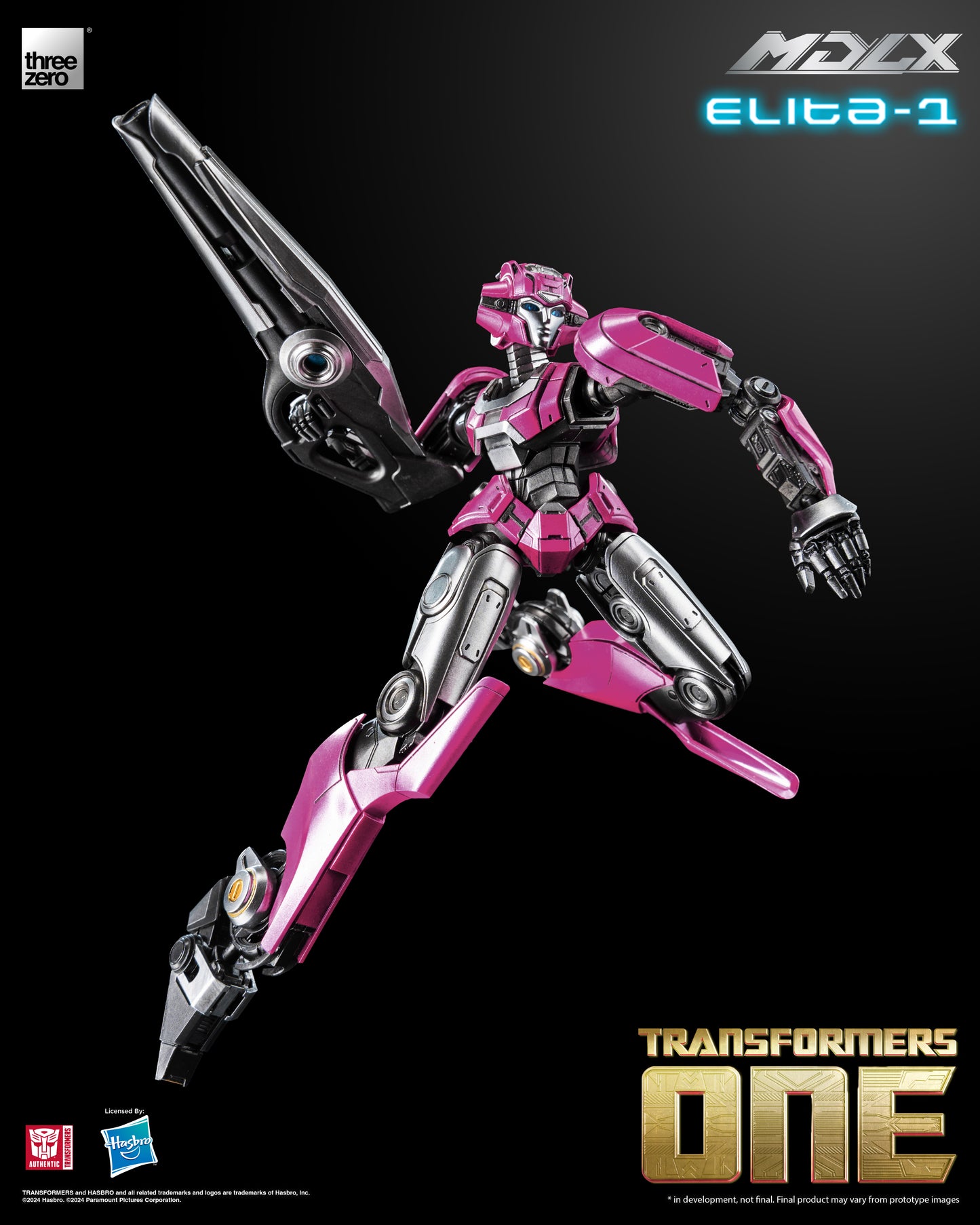 PRE ORDER – THREEZERO 3Z0850 TRANSFORMERS ONE - MDLX ELITA-1