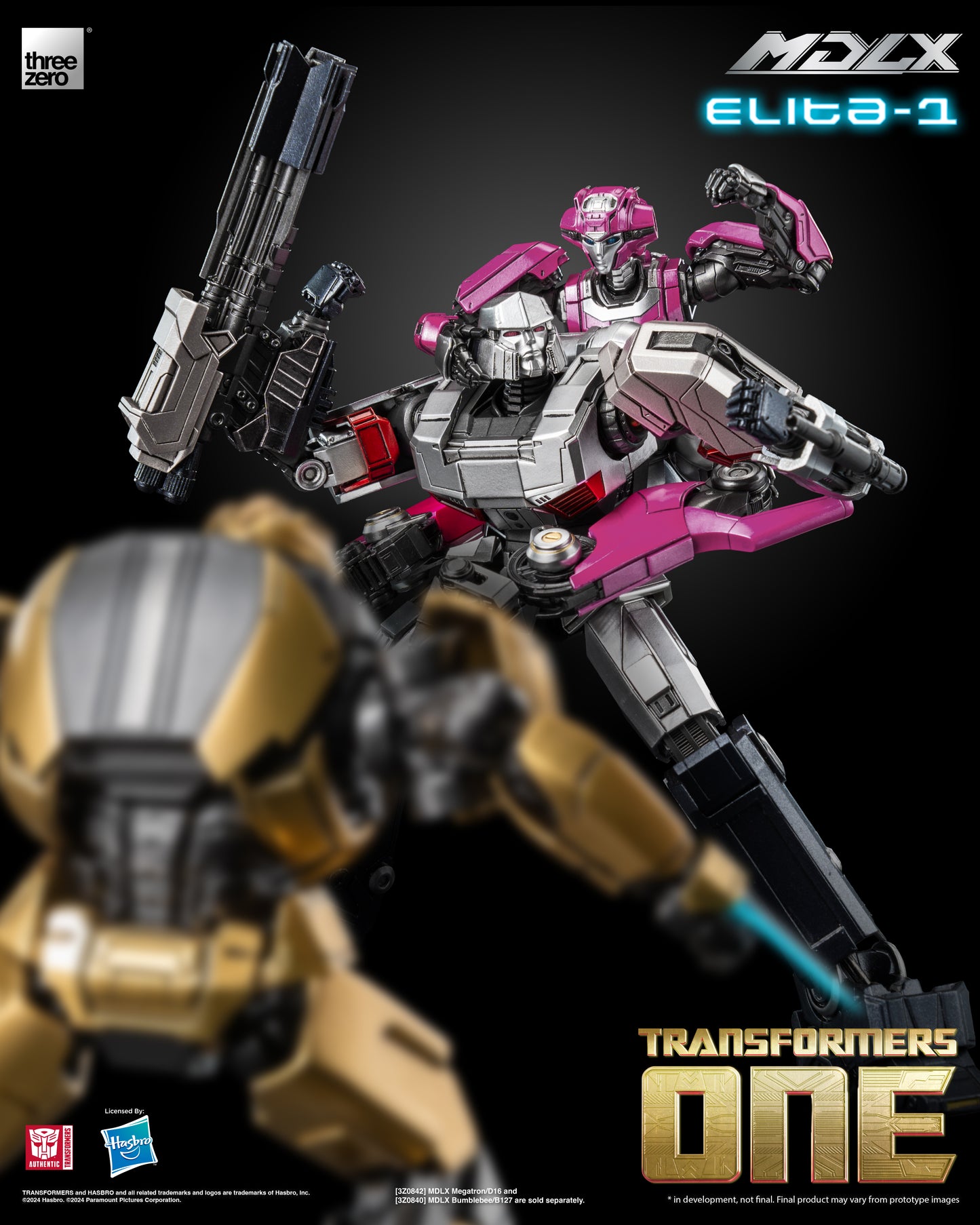 PRE ORDER – THREEZERO 3Z0850 TRANSFORMERS ONE - MDLX ELITA-1