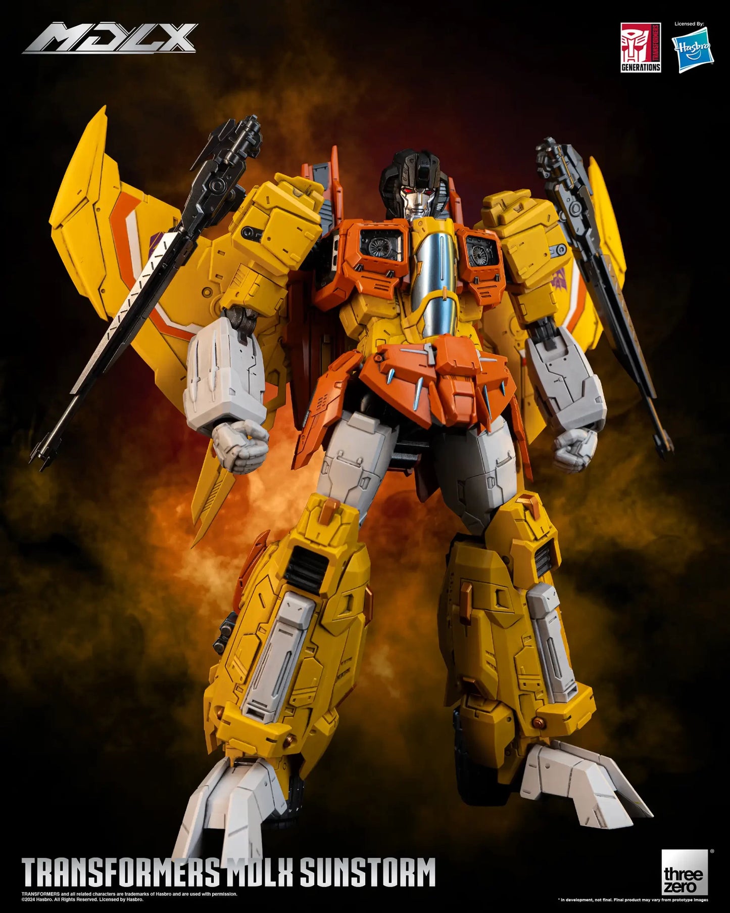 PRE ORDER – TRANSFORMERS MDLX SUNSTORM (EVENT EXCLUSIVE)