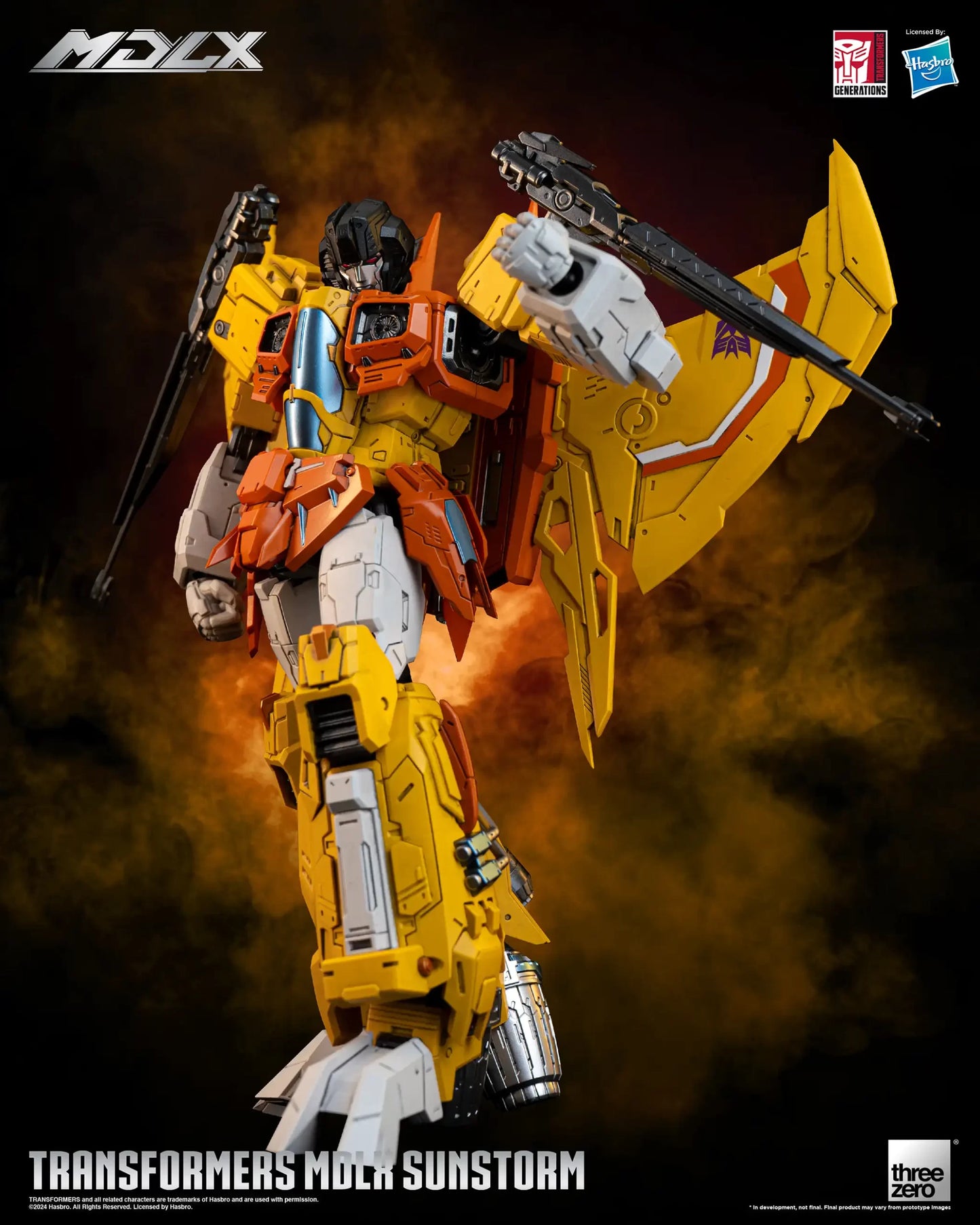 PRE ORDER – TRANSFORMERS MDLX SUNSTORM (EVENT EXCLUSIVE)