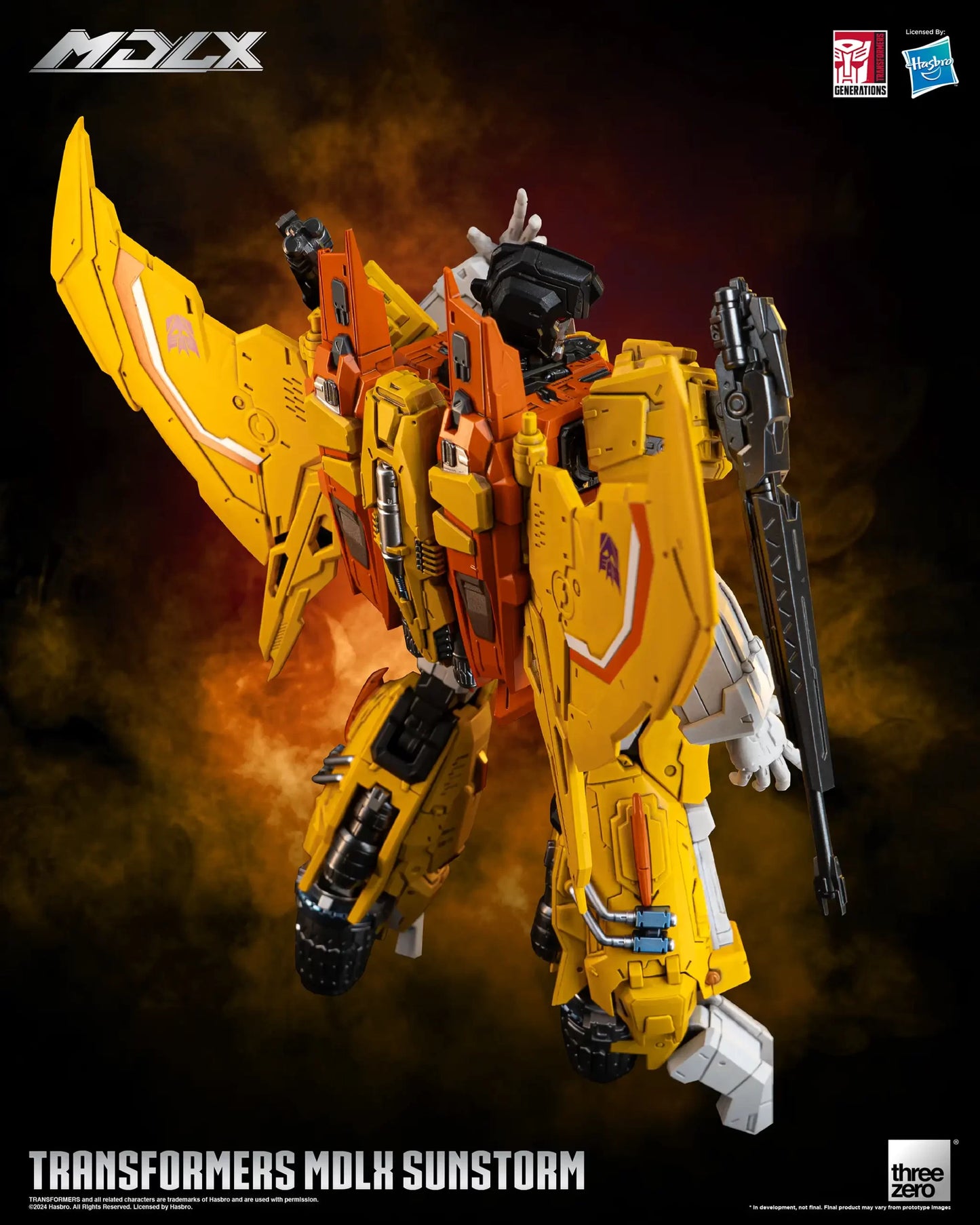 PRE ORDER – TRANSFORMERS MDLX SUNSTORM (EVENT EXCLUSIVE)