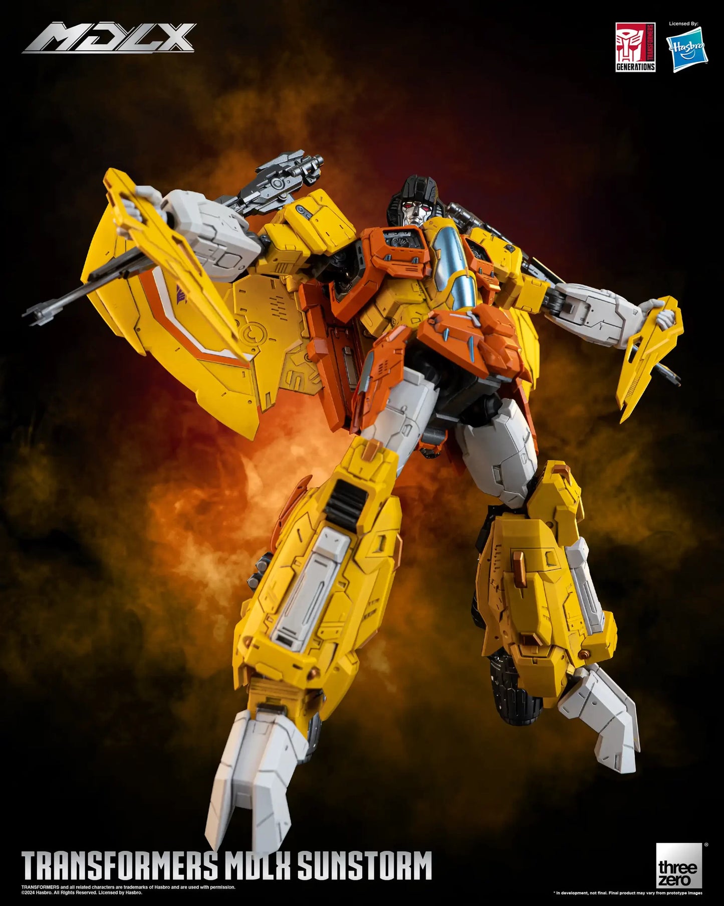 PRE ORDER – TRANSFORMERS MDLX SUNSTORM (EVENT EXCLUSIVE)