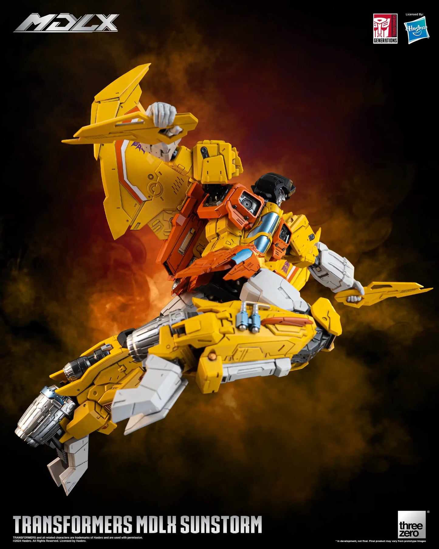 PRE ORDER – TRANSFORMERS MDLX SUNSTORM (EVENT EXCLUSIVE)