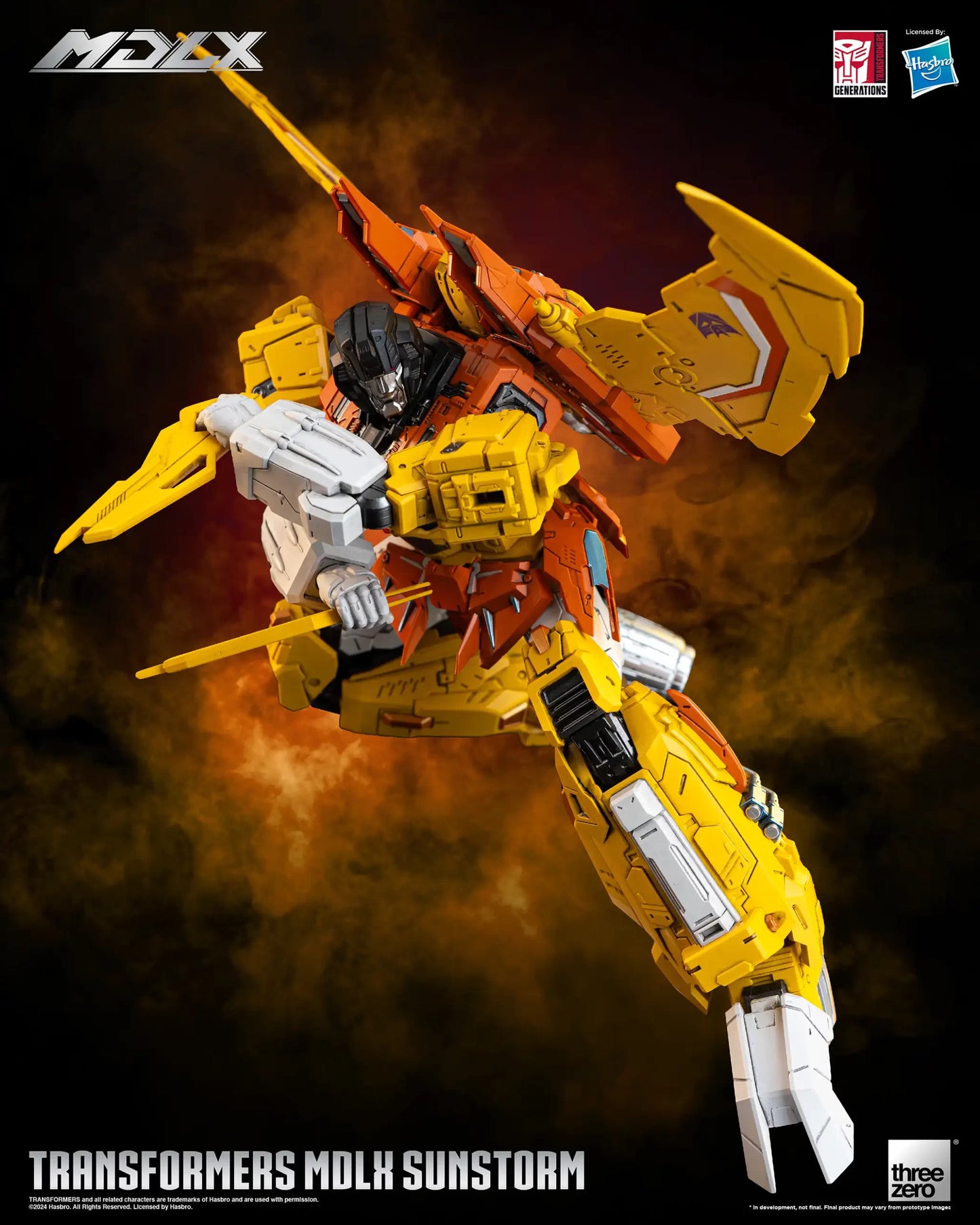 PRE ORDER – TRANSFORMERS MDLX SUNSTORM (EVENT EXCLUSIVE)