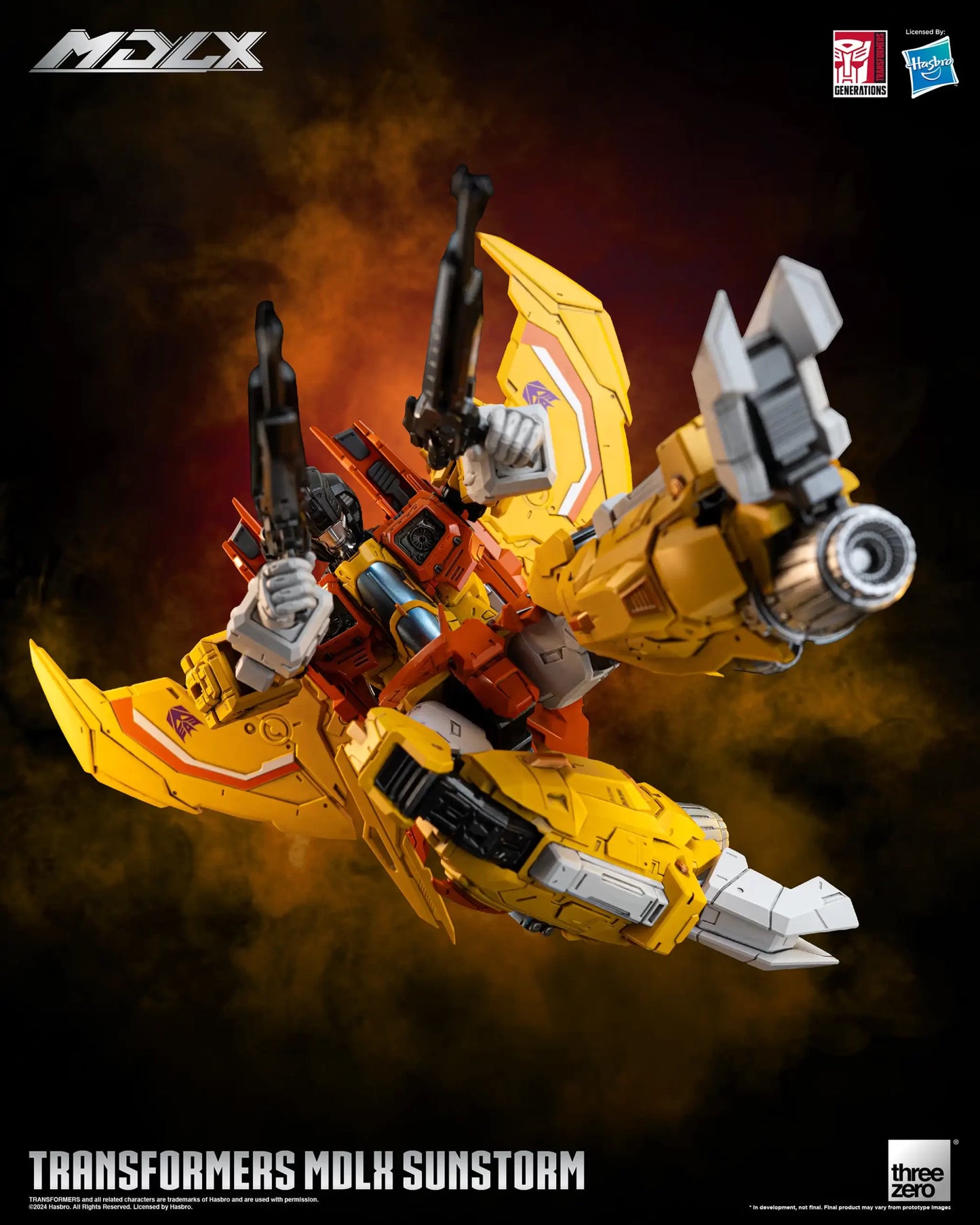 PRE ORDER – TRANSFORMERS MDLX SUNSTORM (EVENT EXCLUSIVE)