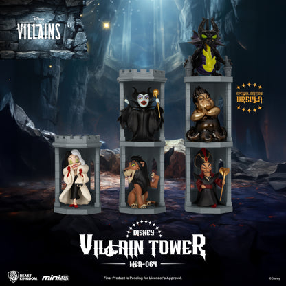 PRE ORDER – BEAST KINGDOM MEA-064 DISNEY VILLAIN TOWER SERIES BLIND BOX SET (6PCS)