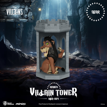 PRE ORDER – BEAST KINGDOM MEA-064 DISNEY VILLAIN TOWER SERIES BLIND BOX SET (6PCS)