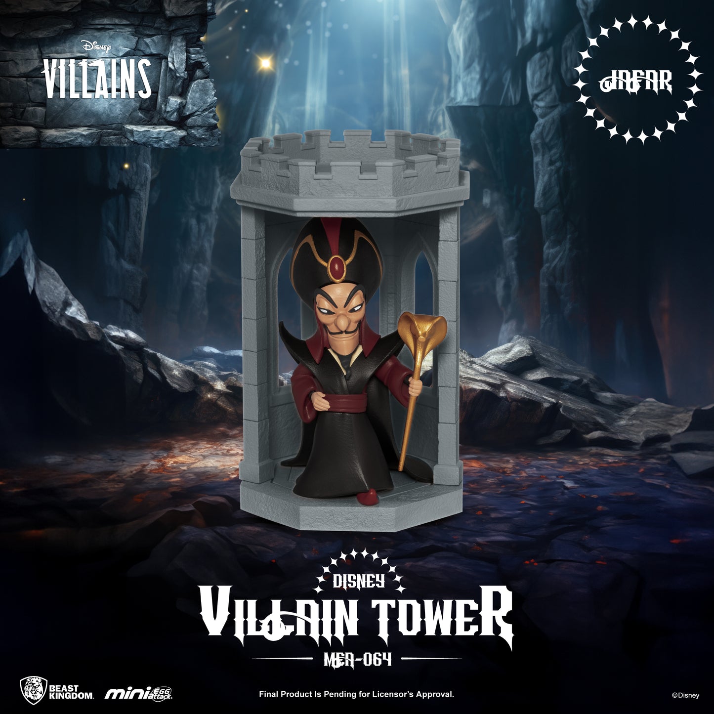 PRE ORDER – BEAST KINGDOM MEA-064 DISNEY VILLAIN TOWER SERIES BLIND BOX SET (6PCS)