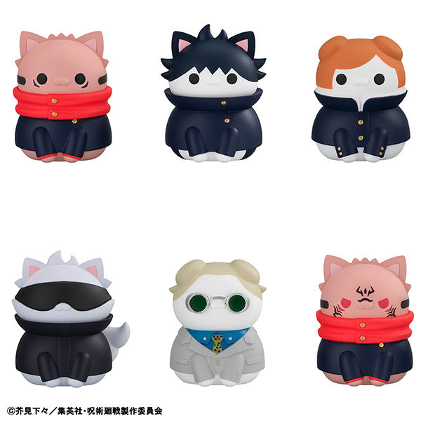 PRE ORDER – MEGA CAT PROJECT JUJUTSU KAISEN JUJUTSU CATS NYANKO SHIBUYA INCIDENT VER. SET ( BOX OF 8 )