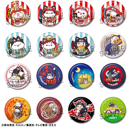 PRE ORDER – MEGA CAT PROJECT NARUTO  NYARUTO！METAL BADGE COLLECTION SET ( BOX OF 16 )