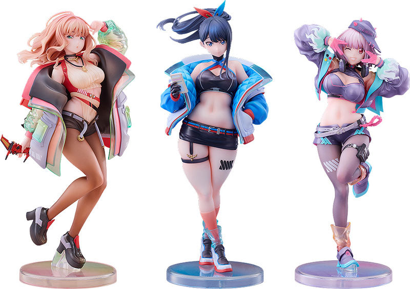 PRE ORDER – 1/7 GRIDMAN UNIVERSE - DREAMY DIVAS VER. FIGURE SET - YUME MINAMI, RIKKA TAKARADA, AKANE SHINJO