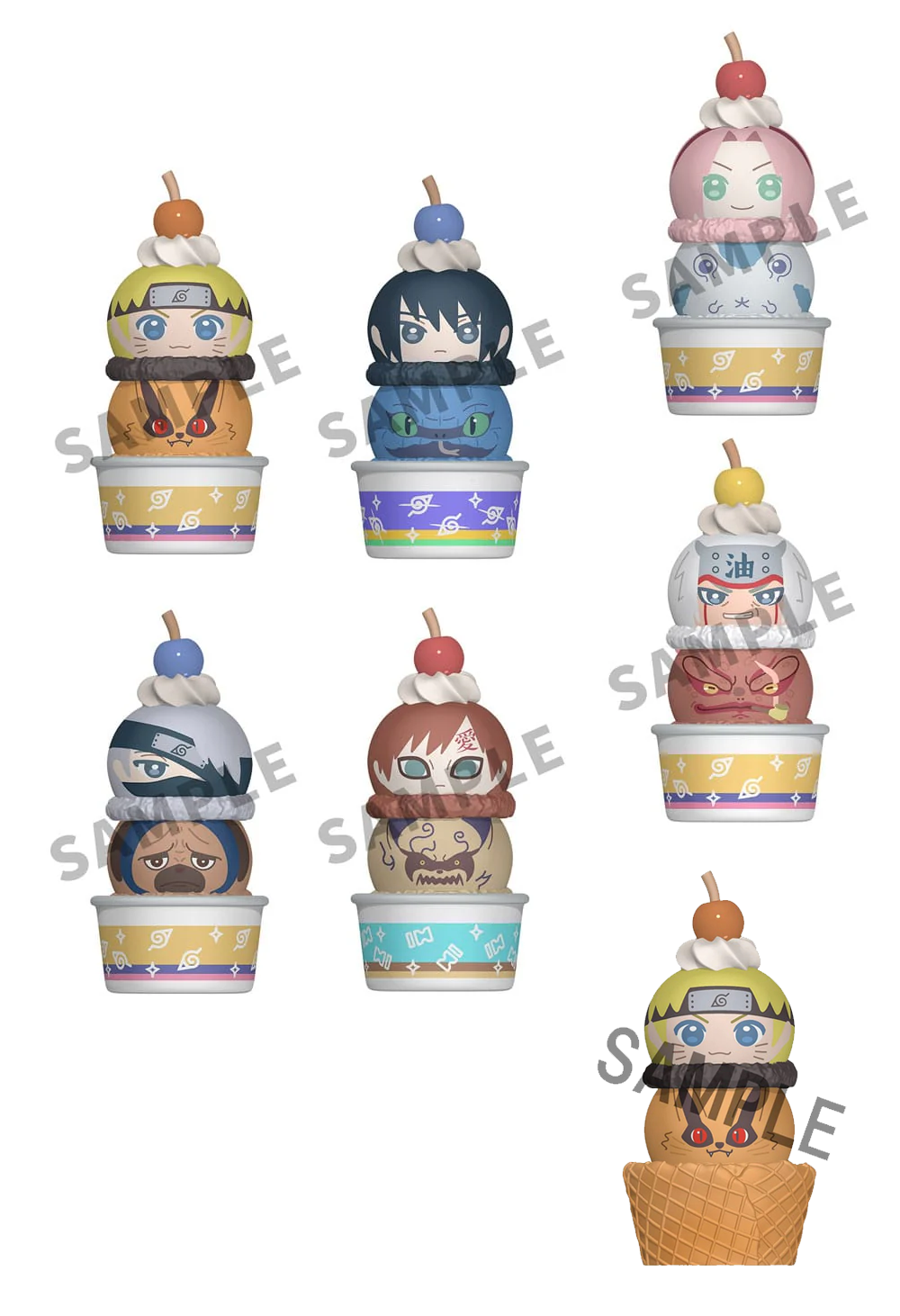 BACK ORDER – TSUMICHEN STACK UP & CHANGE NARUTO SHIPPUDEN SET 【WITH GIFT】