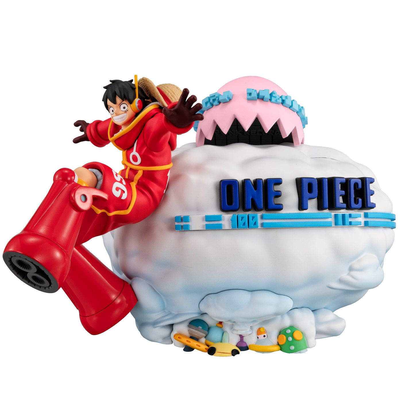 PRE ORDER – CHARACTER BANK STANDARD ONE PIECE MONKEY D. LUFFY VER. EGGHEAD