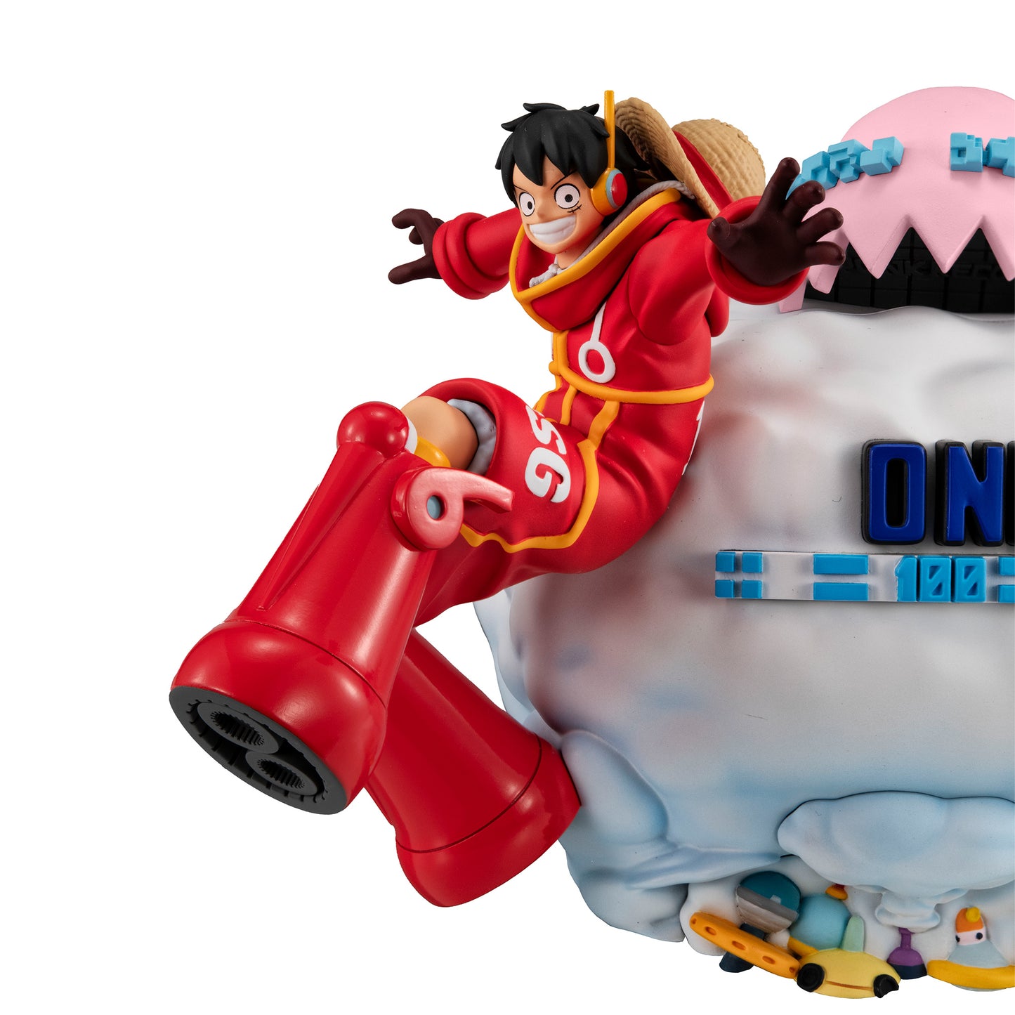 PRE ORDER – CHARACTER BANK STANDARD ONE PIECE MONKEY D. LUFFY VER. EGGHEAD