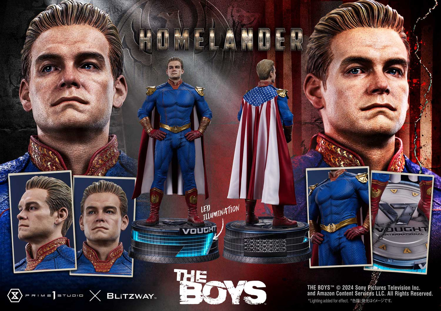 PRE ORDER – 1/4 PREMIUM MASTERLINE THE BOYS HOMELANDER