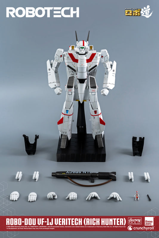 PRE ORDER – 1/72 THREEZERO 3Z0304 : ROBOTECH - ROBO-DOU VF-1J VERITECH ( RICK HUNTER )